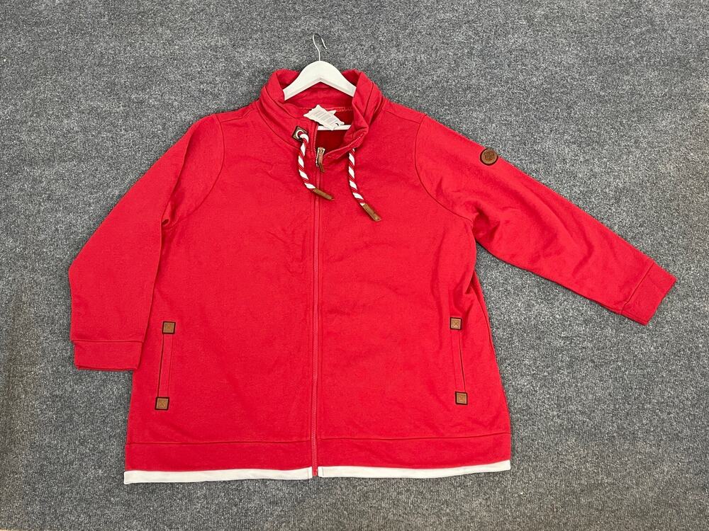 Sem Sweater Womens 22 Big Red Sweatshirt Pullover Plus Long Sleeve A2